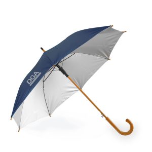 ร่มด้ามไม้ ขนาด 24 นิ้ว (สีกรม)