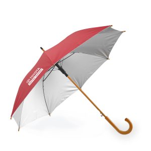 ร่มด้ามไม้ ขนาด 24 นิ้ว (สีชมพู)