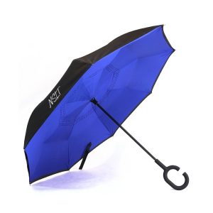 ร่มกลับด้าน Black-Blue