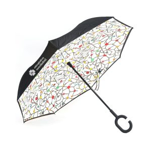 ร่มกลับด้าน Black-Modern
